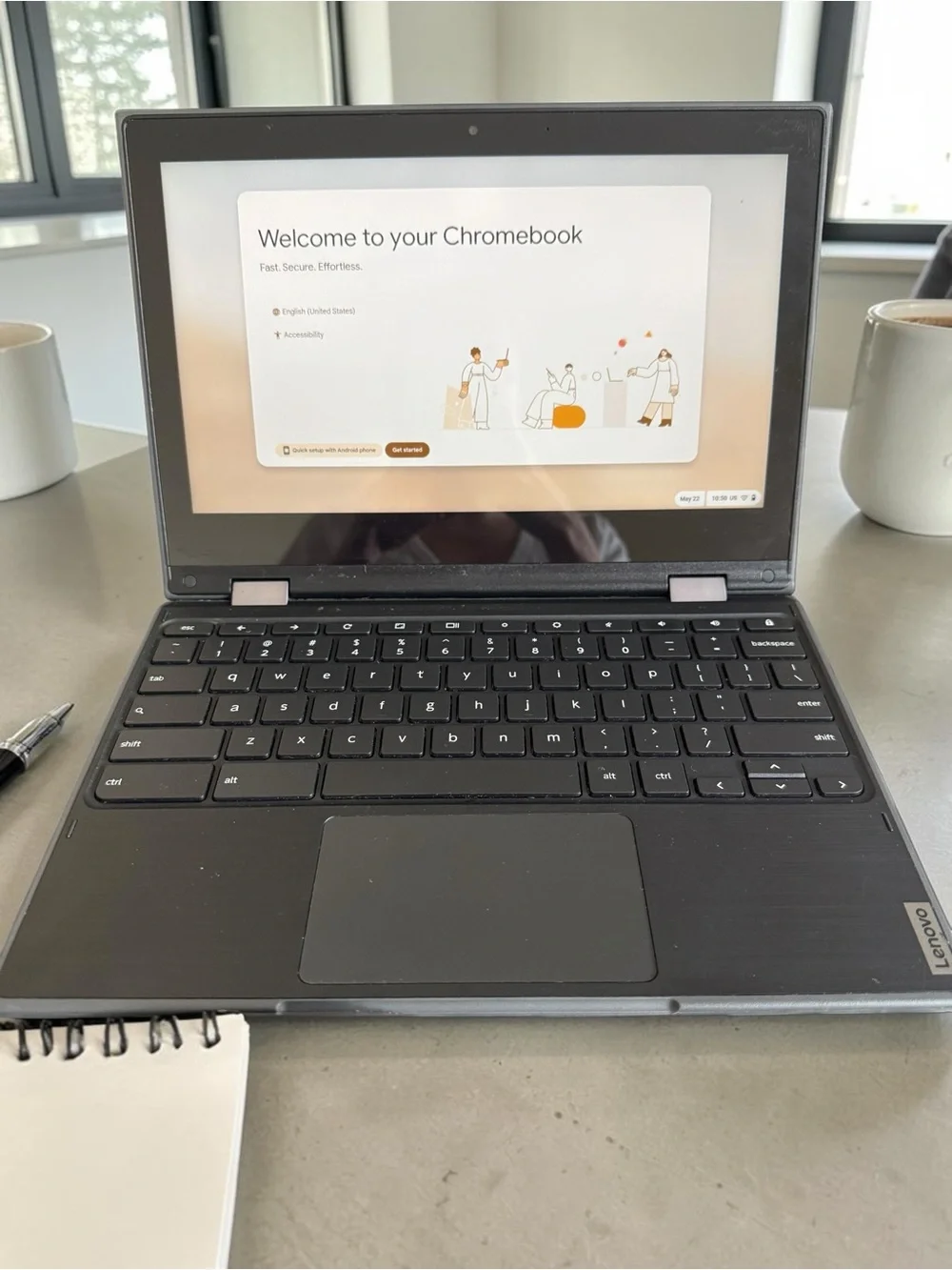 2019 2 in 1 Lenovo Touchscreen Laptop/Tablet Fully Tested